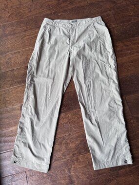 12 Royal Robin Khaki Women's 4-way Stretch Performance Hiking/work Pants Camping